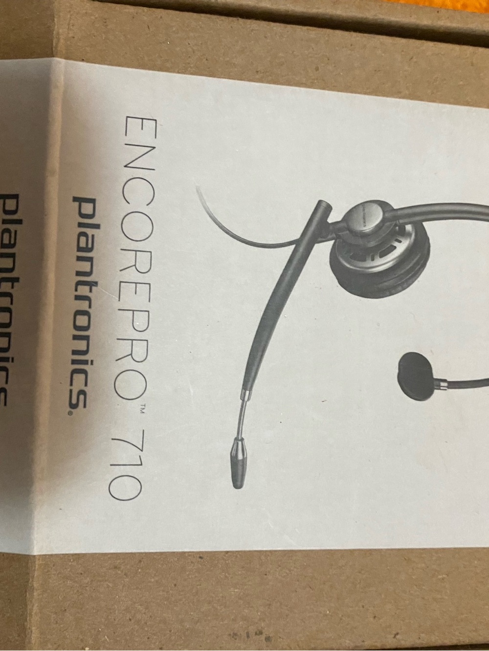 EncorePro 710 Wired Headset - Black